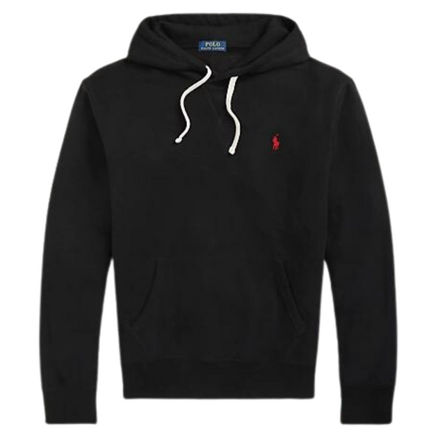 Polo Ralph Lauren Rl Fleece Hoodie Black Sneaker Town