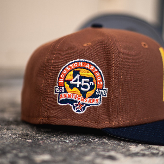 New Era, Accessories, Hat Club Exclusive Houston Astros 45 Years Brick 7  8 Cooperstown Edition Hat