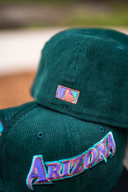 New Era Arizona Diamondback 1998 Inaugural Walnut UV (Black  Corduroy/Fanatic Blue)