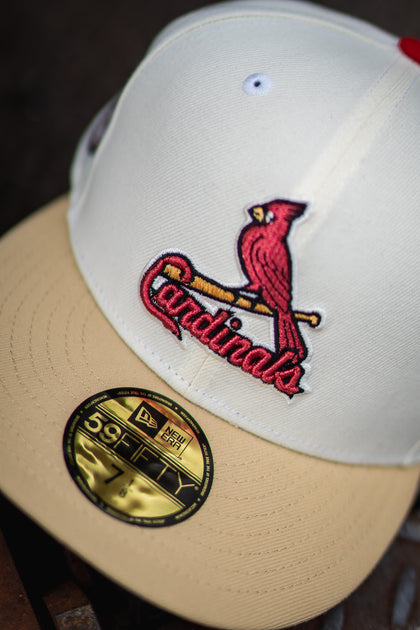 Men's St. Louis Cardinals New Era Tan Wheat 59FIFTY Fitted Hat