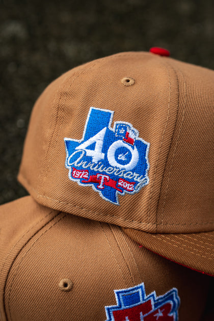 New Era Texas Rangers 40th Anniversary Red UV (Wheat/Tan)