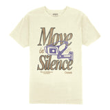 Outrank Move In Silence T-shirt (Vintage White) - Outrank