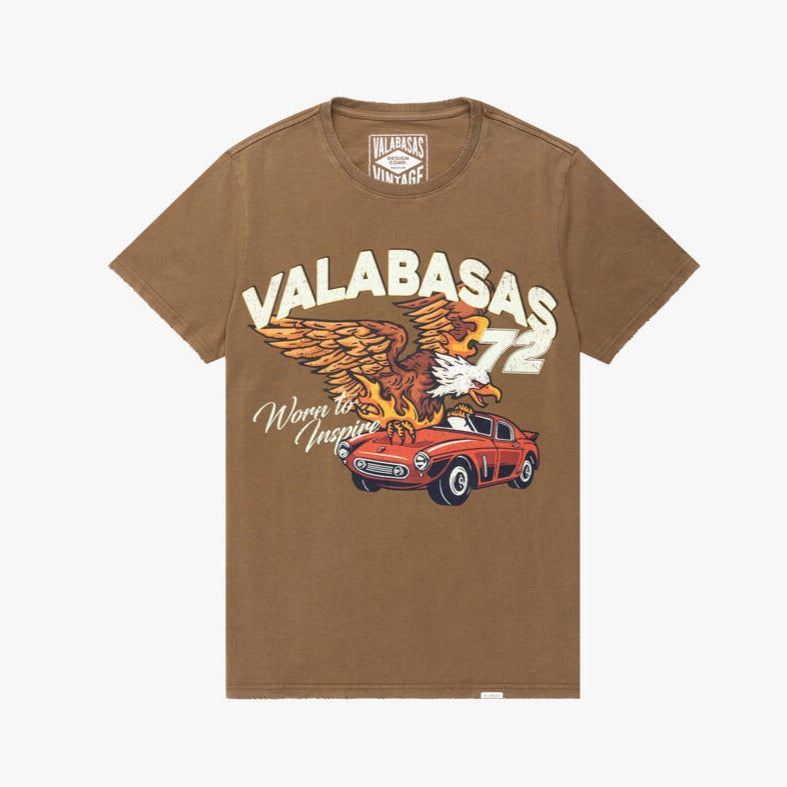 Valabasas Fire Bird Tee (Vintage Khaki) - VLBS9008 - VALABASAS