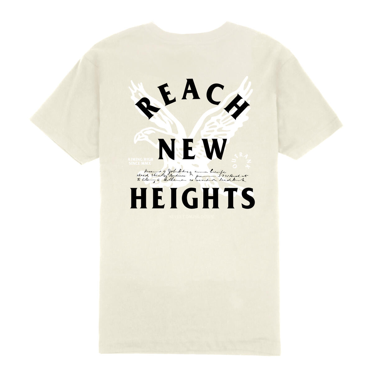 Outrank Reach New Heights T-shirt (Vintage White) - Outrank