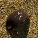 New Era Houston Astros Astrodome The Original Side Patch Fitted (Walnut/Burnt Wood) - New Era