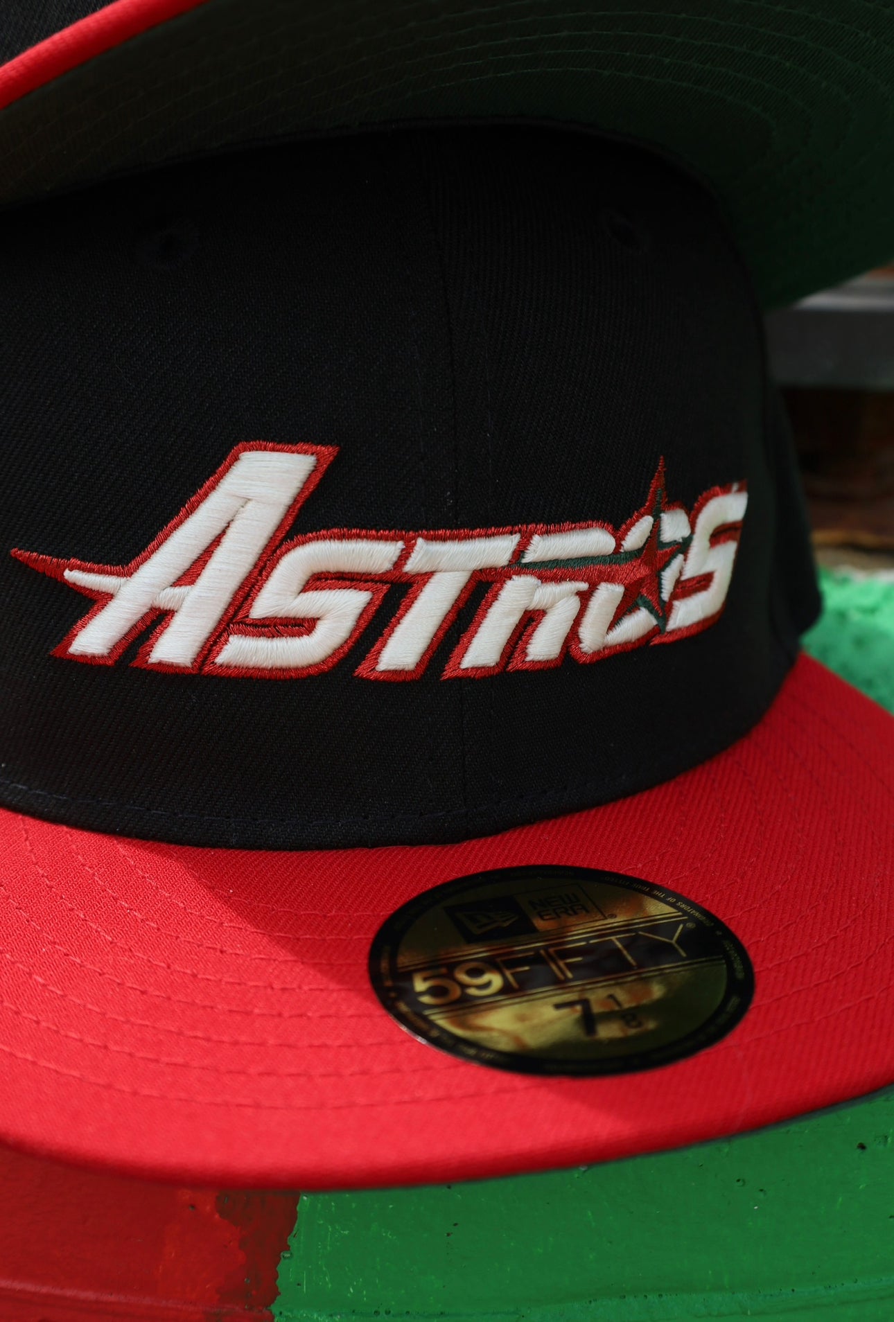 New Era Houston Astros American League Side Patch Fitted - New Era