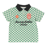 Kids Billionaire Boys Club BB Bogey SS Polo (White/Asparagus) - Billionaire Boys Club