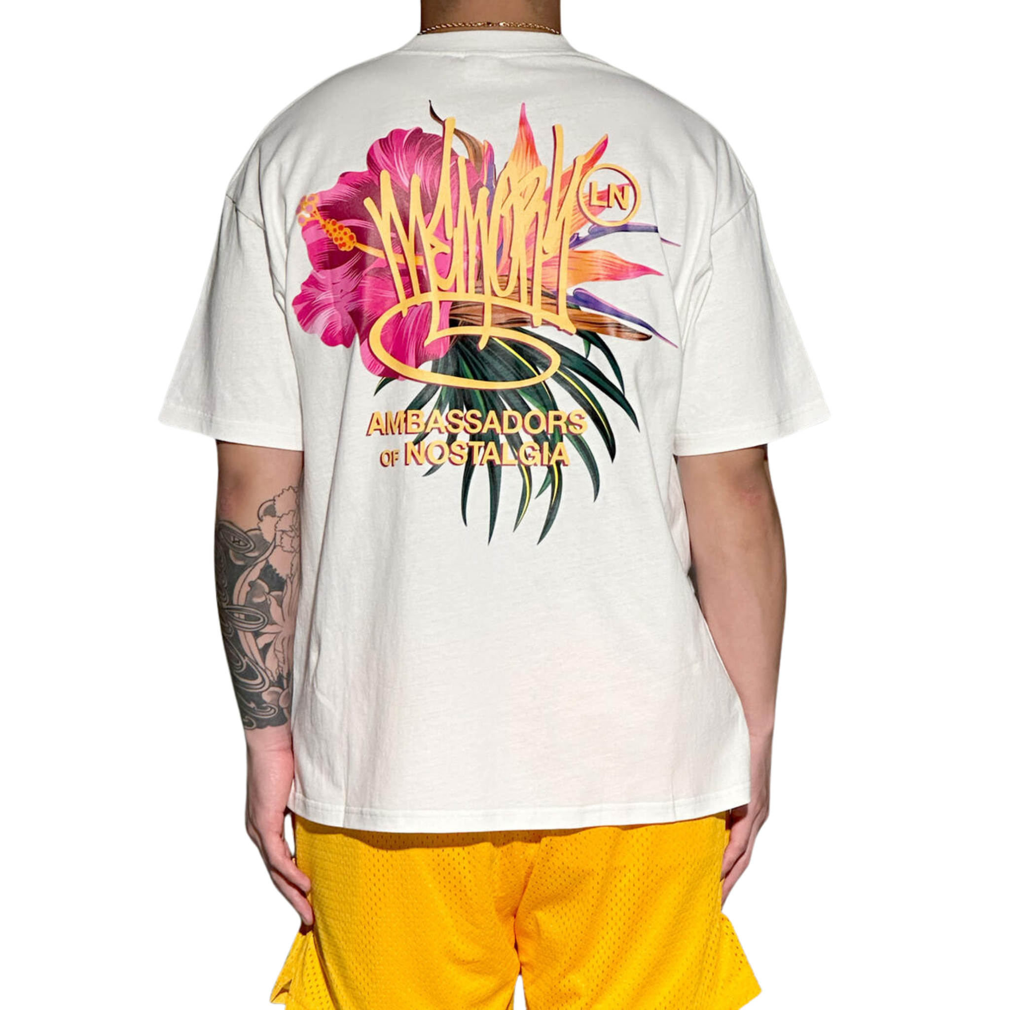 Memory Lane Paradise Tee (White)