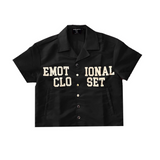 Mixed Emotion "Backyard" Nylon Shirt (Black)