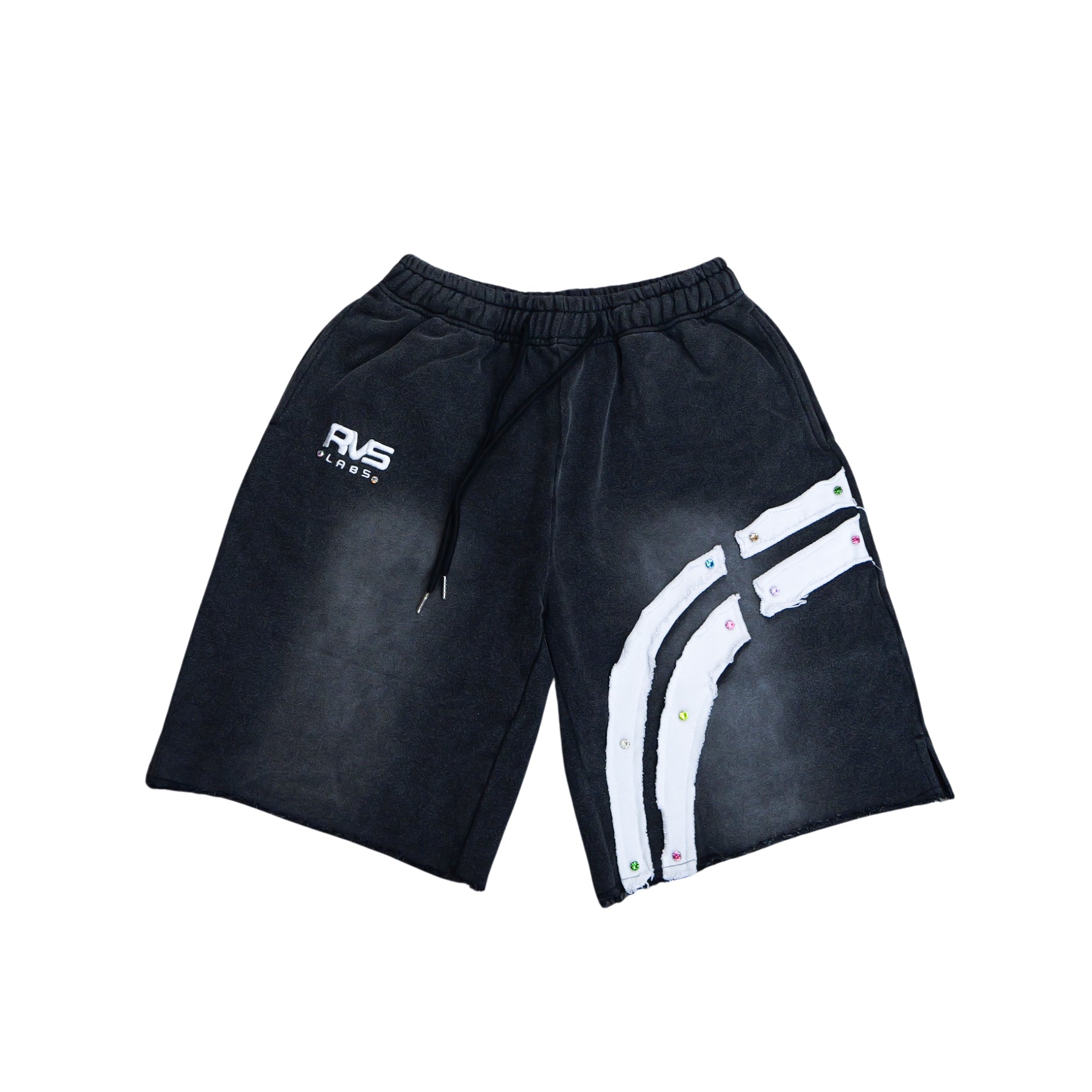 Rvs Labs "Signature" Shorts (Smoke Washed) - Rvs Labs