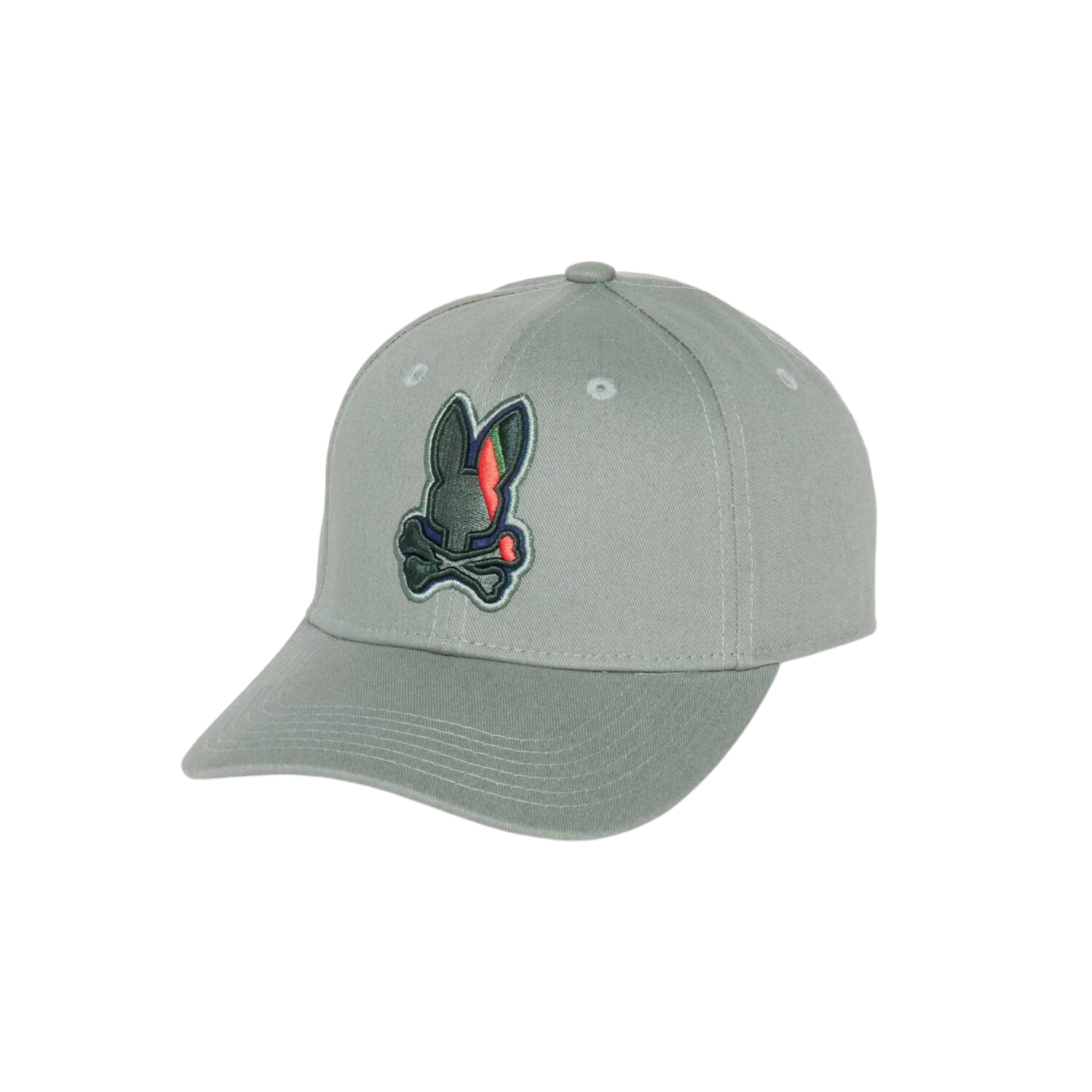 Psycho Bunny Apple Valley Baseball Cap (Laurel Wreath) - Psycho Bunny