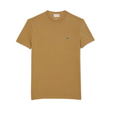 Lacoste Crew Neck Pima Cotton Jersey T-Shirt (Brown) - Lacoste