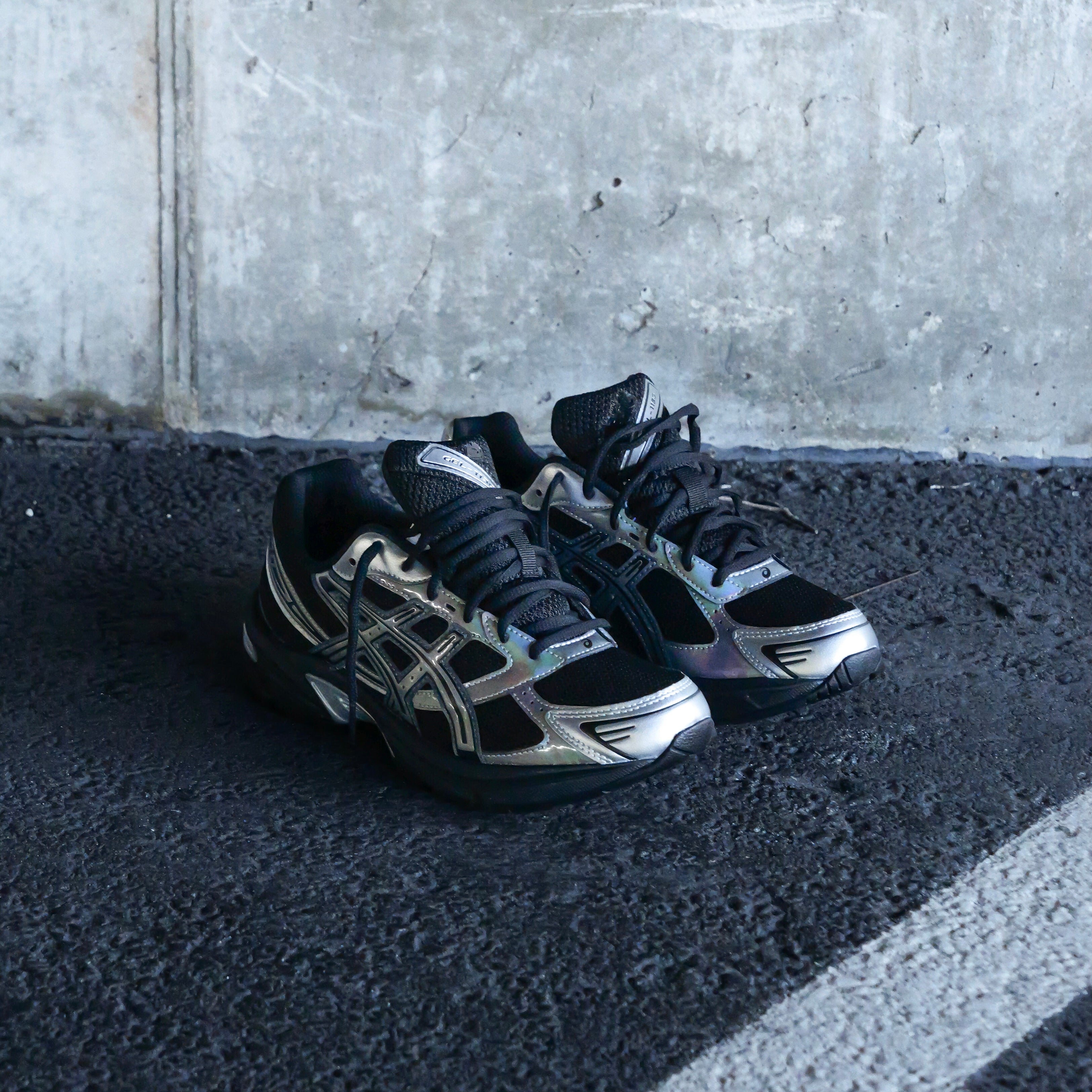Mens Asics Gel-1130 “Holiday Pack” (Black/Pure Silver) - VIP Asics