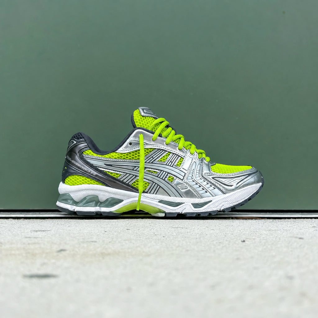 Mens Asics Gel-Kayano 14 (Lime Zest/Pure Silver)
