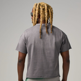 DUAA "Cowboy" SS Tee (Faded Grey) - DUAA