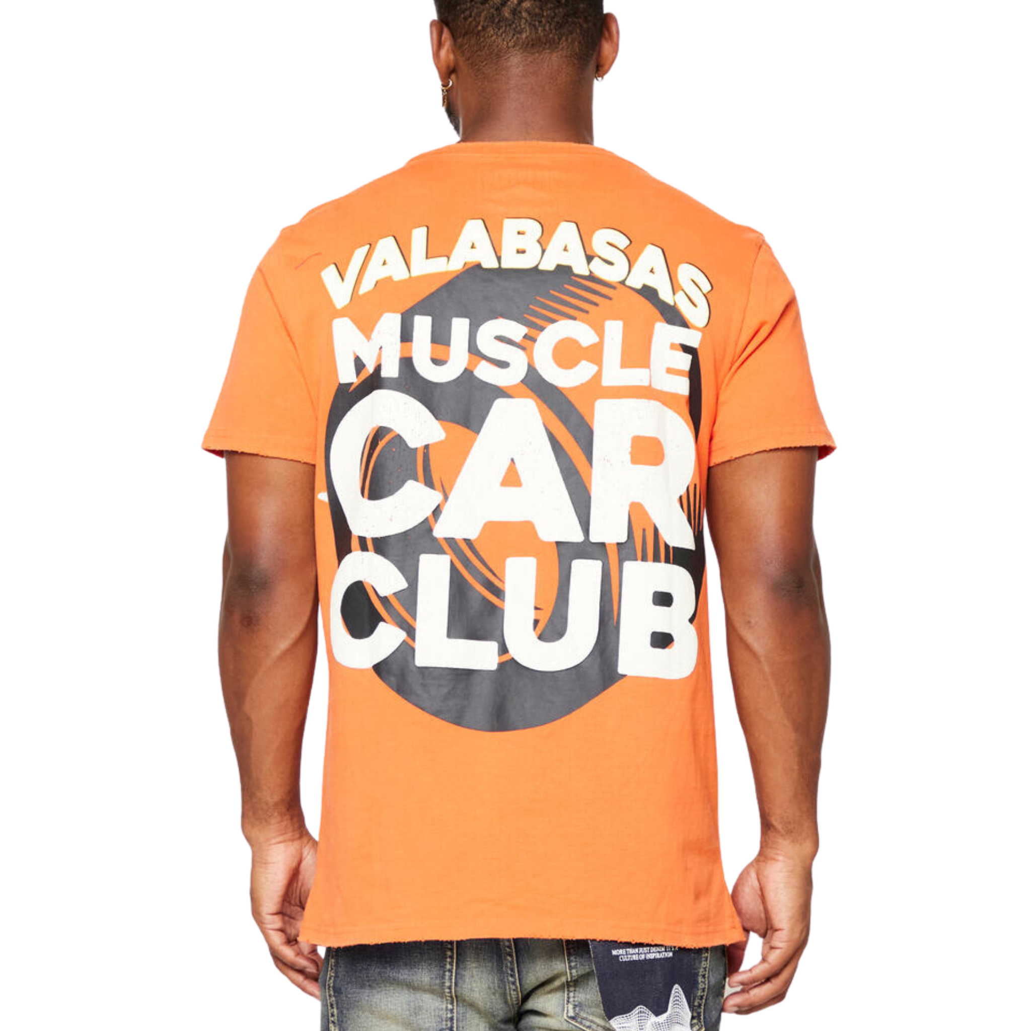 Valabasas Raw Deal Tee (Vintage Flame Orange) - VLBS9007 - VALABASAS