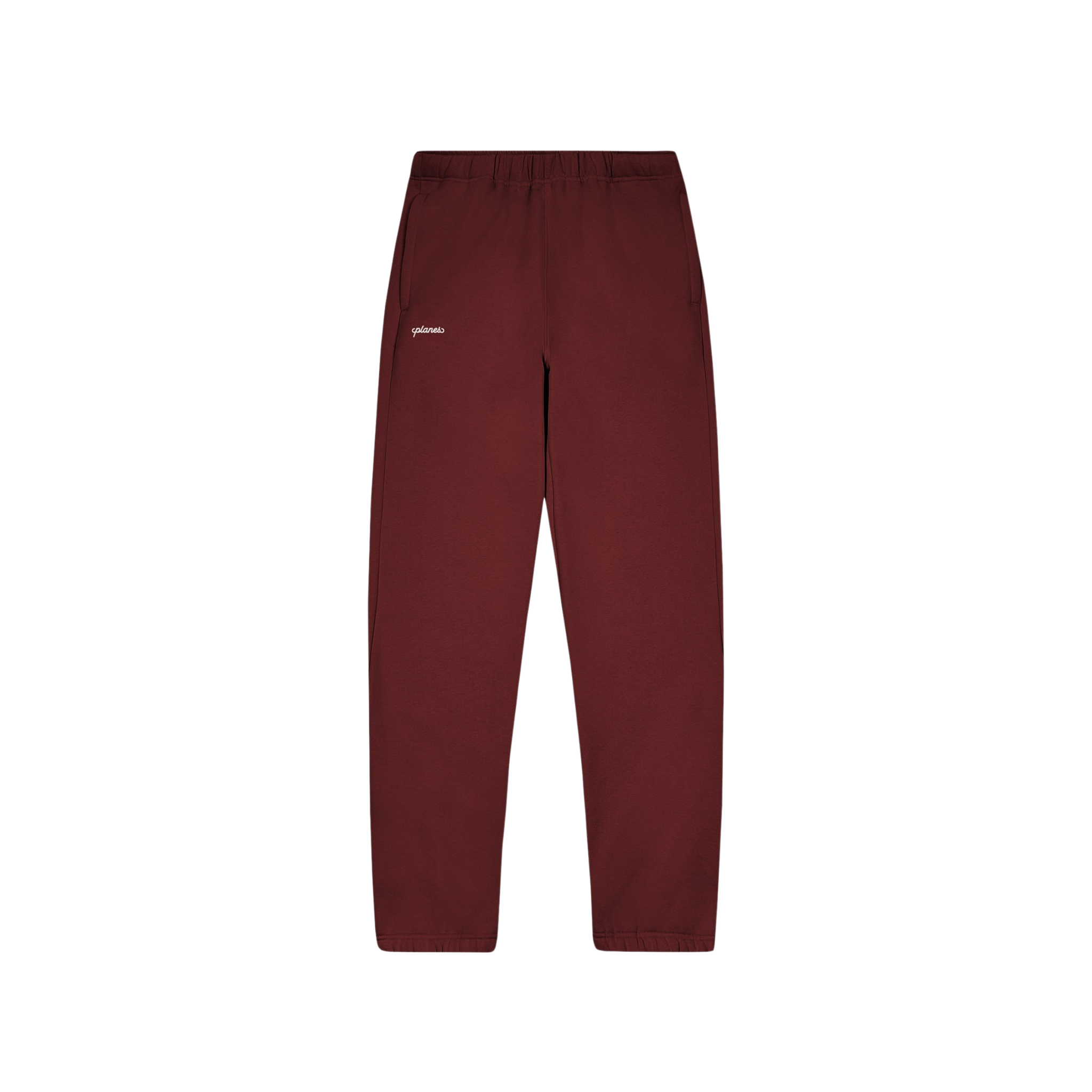 Paper Planes Oversized Script Weld Jogger (Burgandy) - Paper Plane