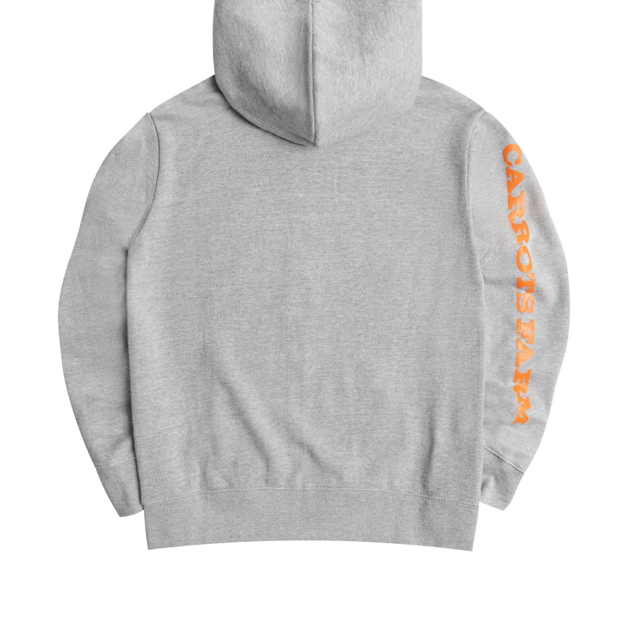 Carrots Farm Zip-Up Sweatshirt (Heather) - Anwar Carrots