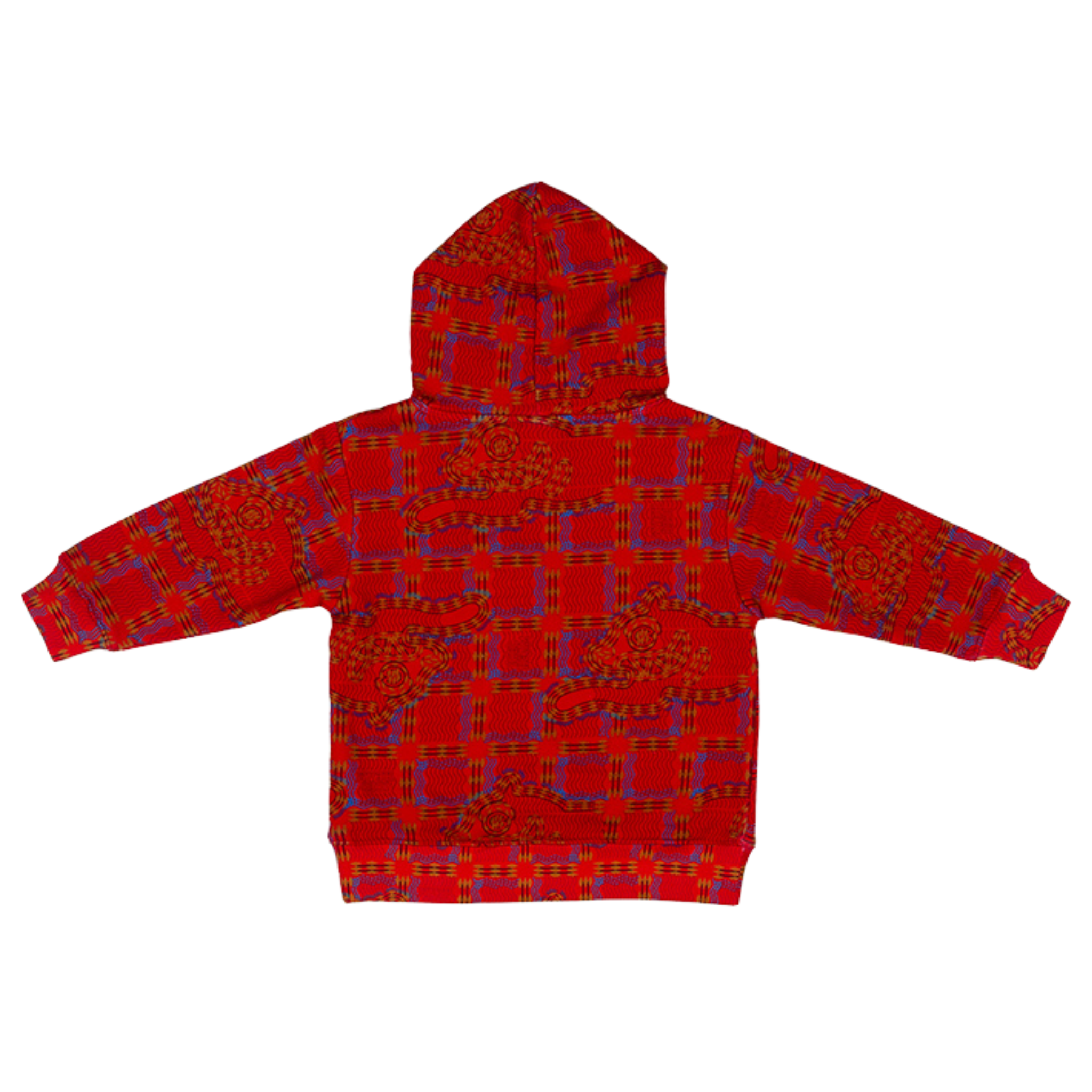 Kids Icecream Picnic Hoodie (Salsa) - Ice Cream