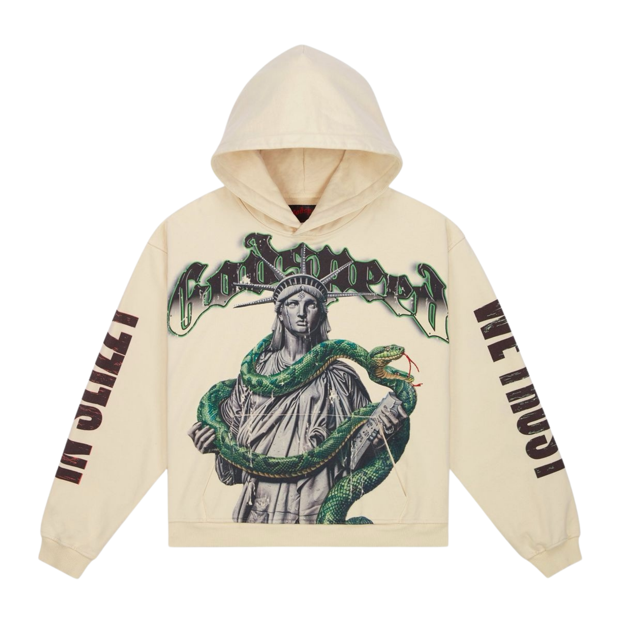 Godspeed "Top 5 Slizzy" VVS Hoodie (Bone) BOOM - Godspeed
