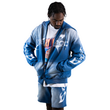 Dry Rot Rough Rider Hoodie (Blue)