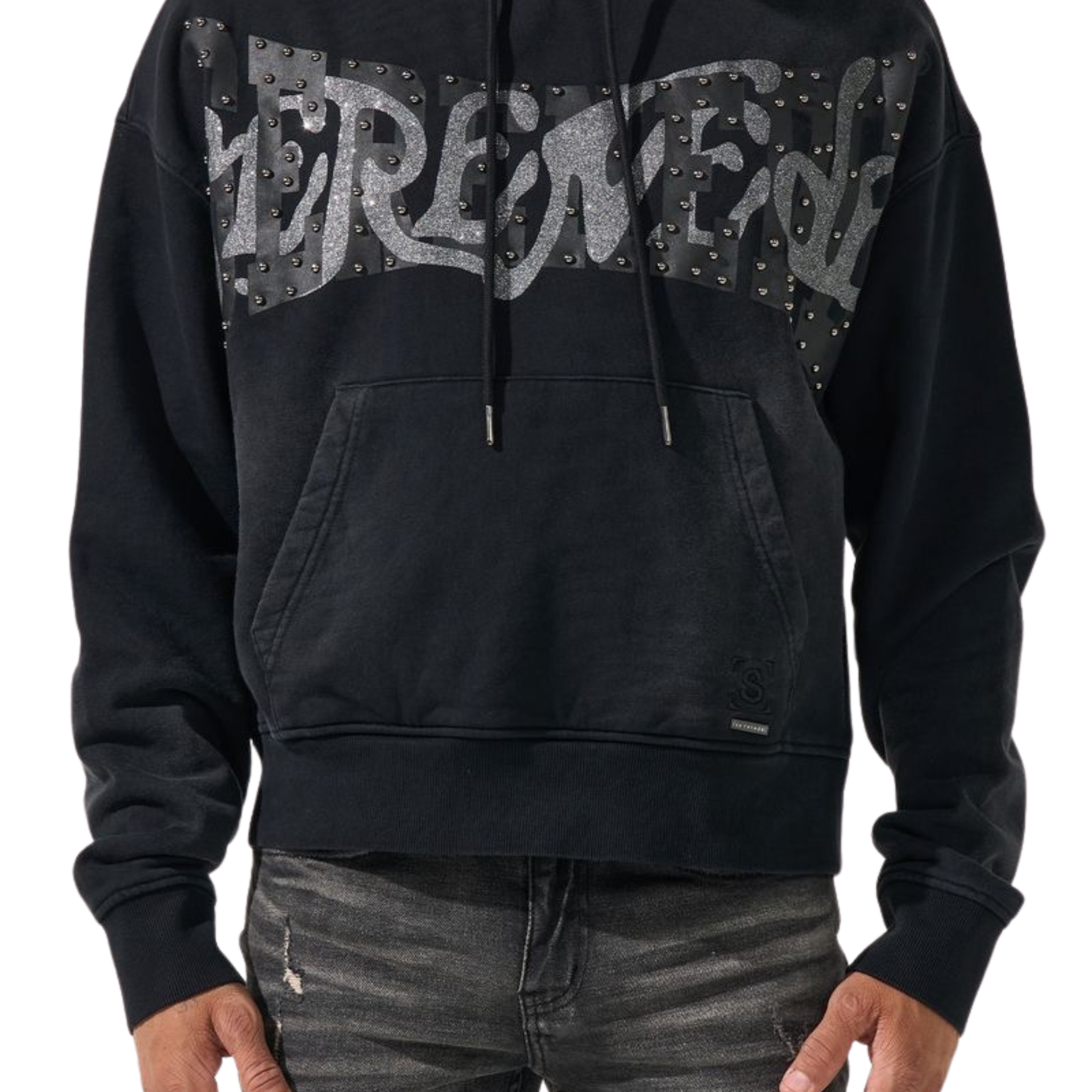 Serenede "MIRROR" Black Hoodie - Serenede