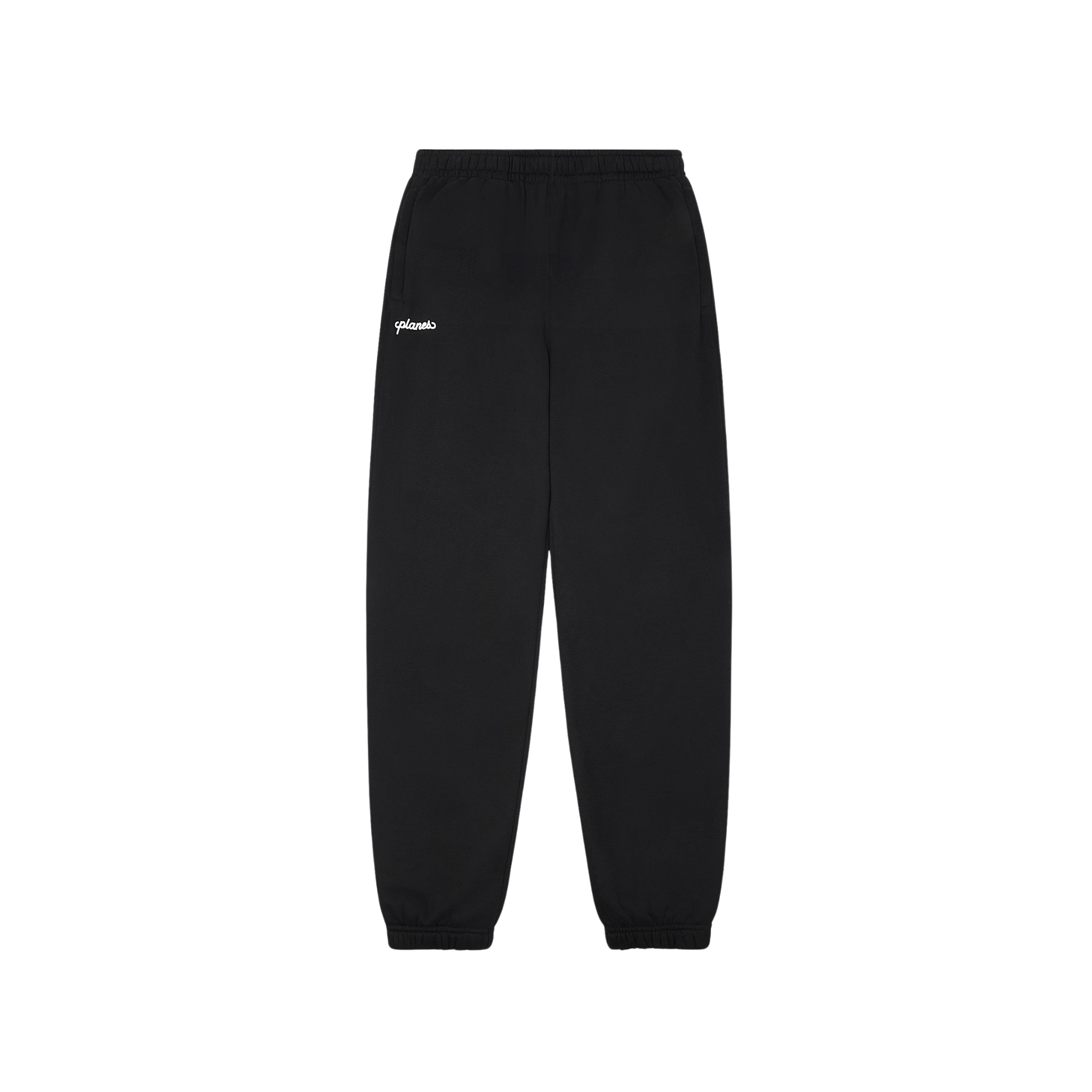 Paper Planes Oversized Script Weld Jogger (Black) - Paper Plane