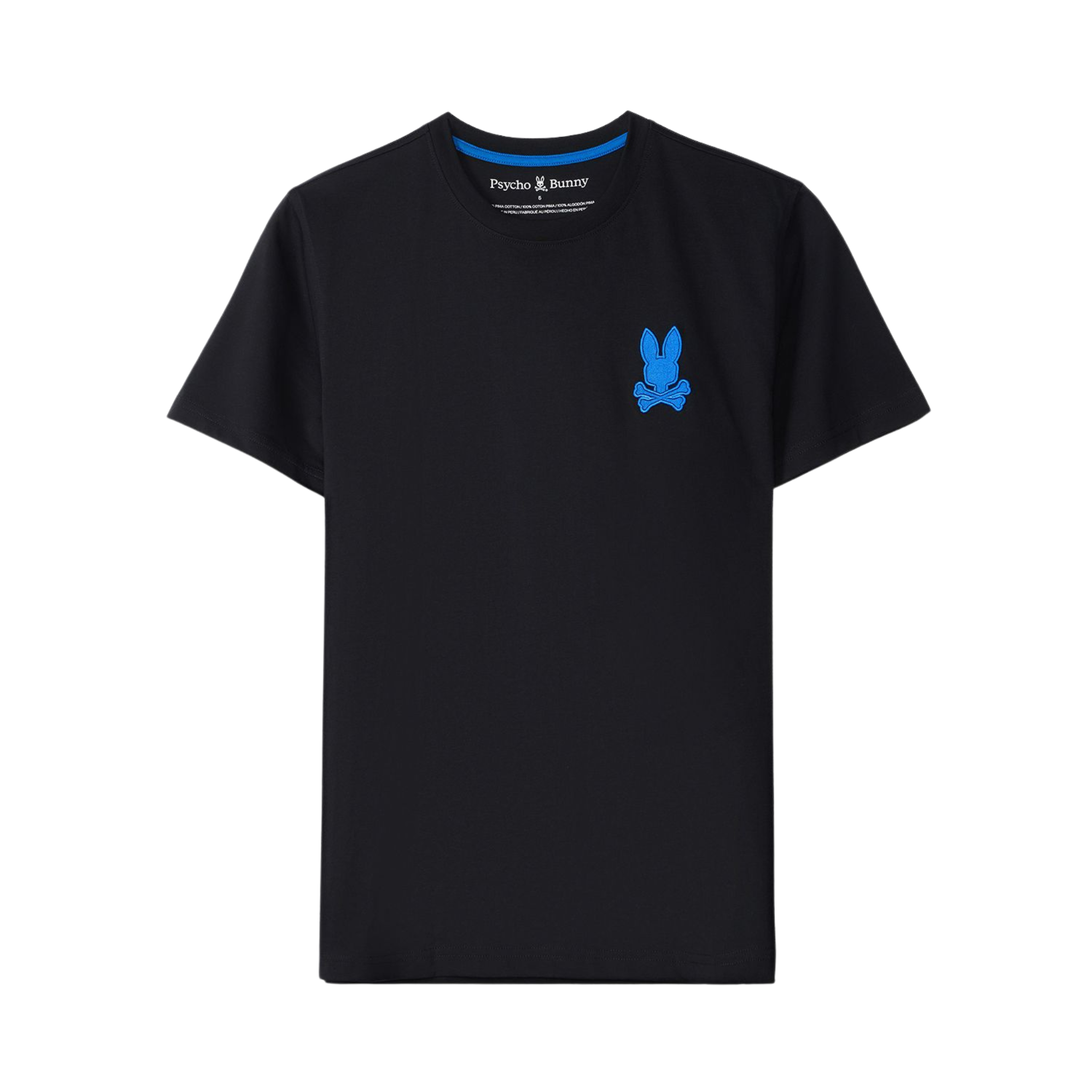 Psycho Bunny Walter Back Graphic Tee (Black)