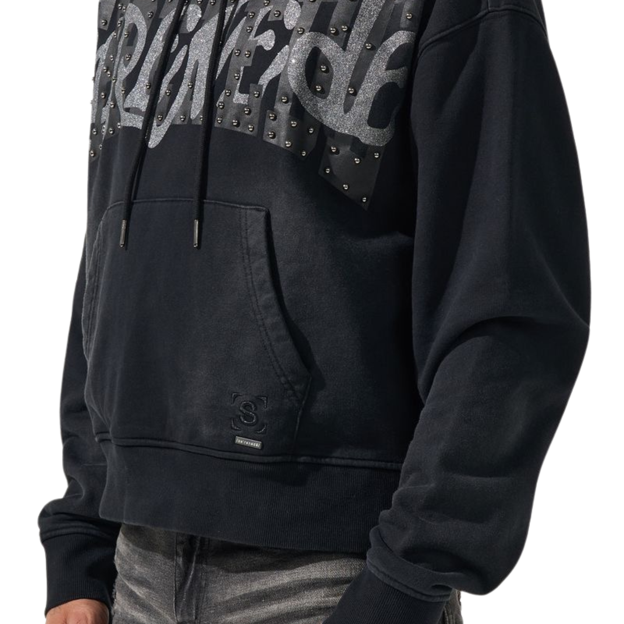 Serenede "MIRROR" Black Hoodie - Serenede