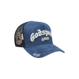 Godspeed GS Forever Trucker Hat (Saphire Corduroy)