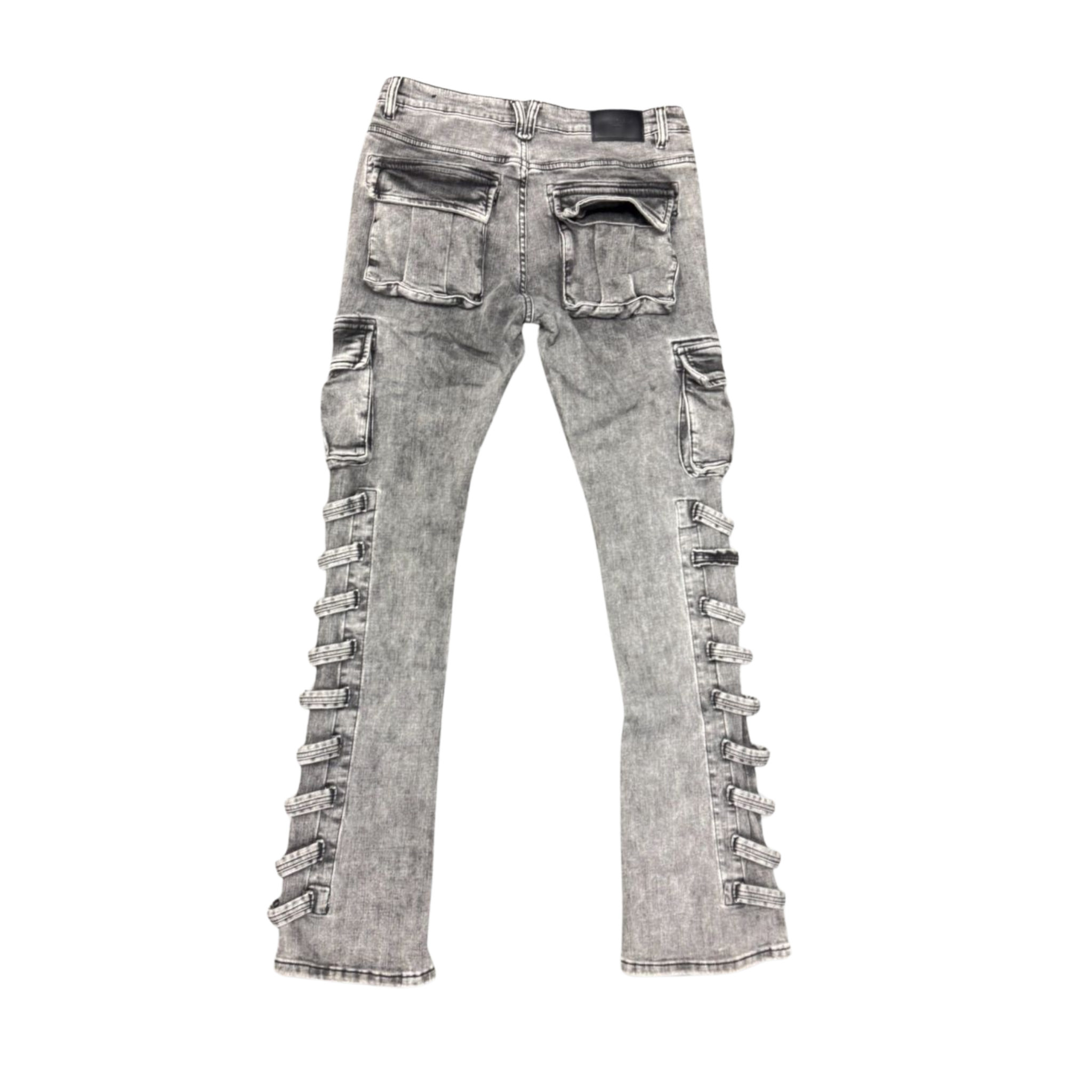 Valabasas "Quantico" Stacked Denim (Light Grey)