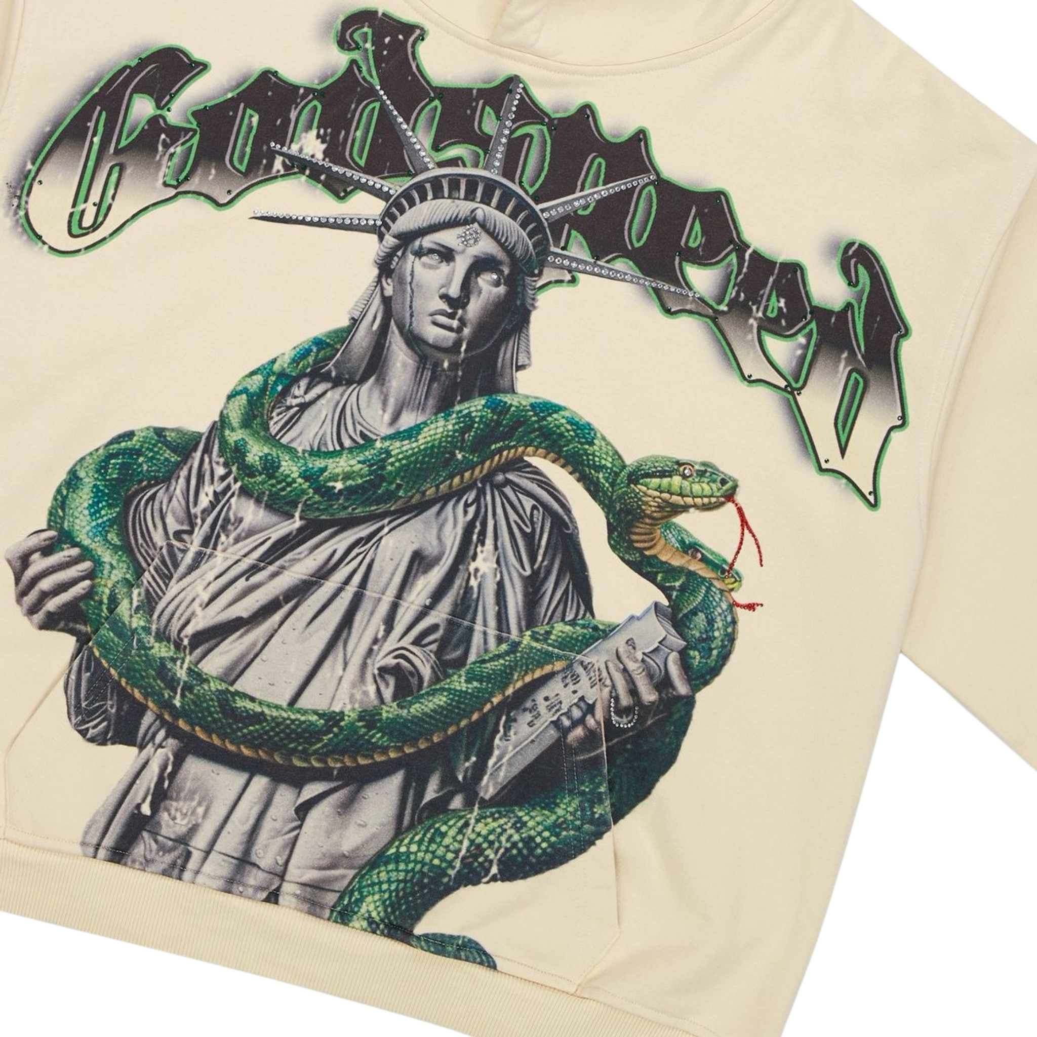 Godspeed "Top 5 Slizzy" VVS Hoodie (Bone) BOOM - Godspeed