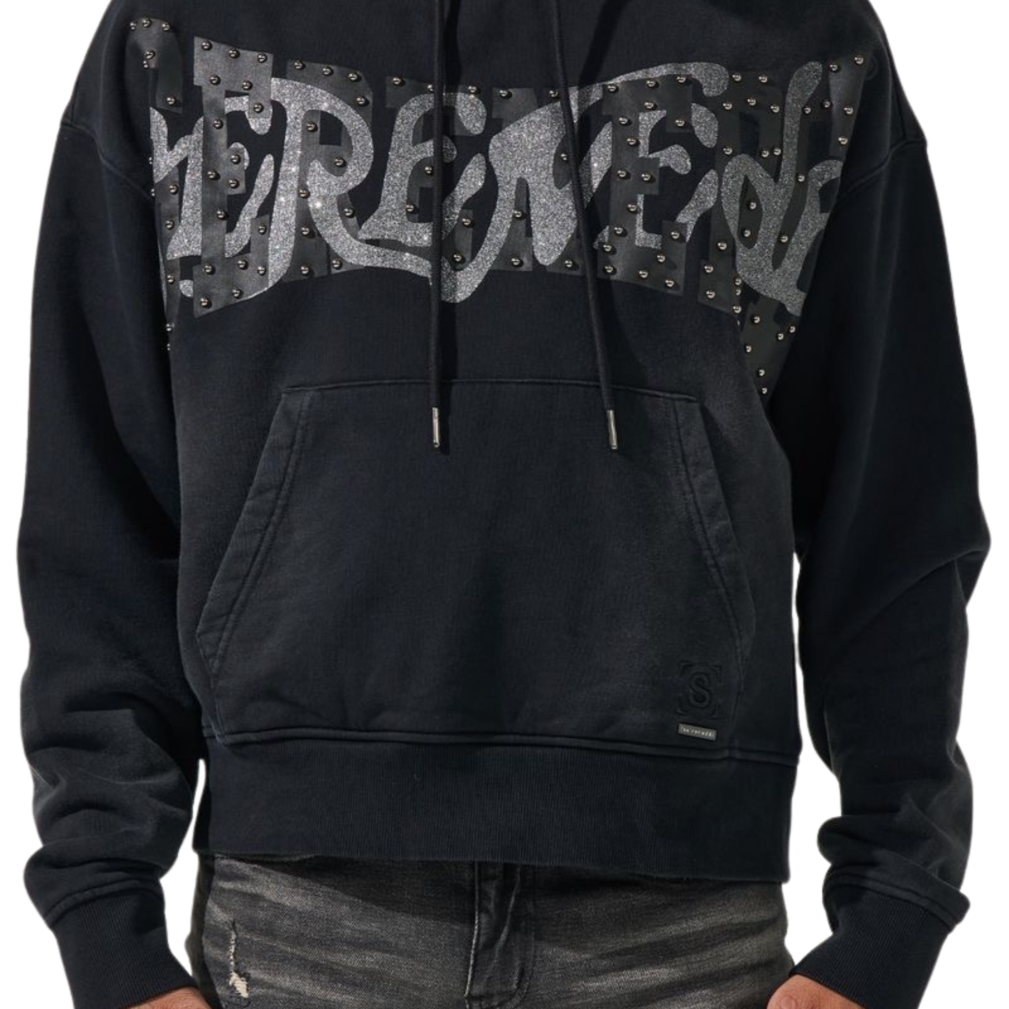 Serenede "MIRROR" Black Hoodie - Serenede