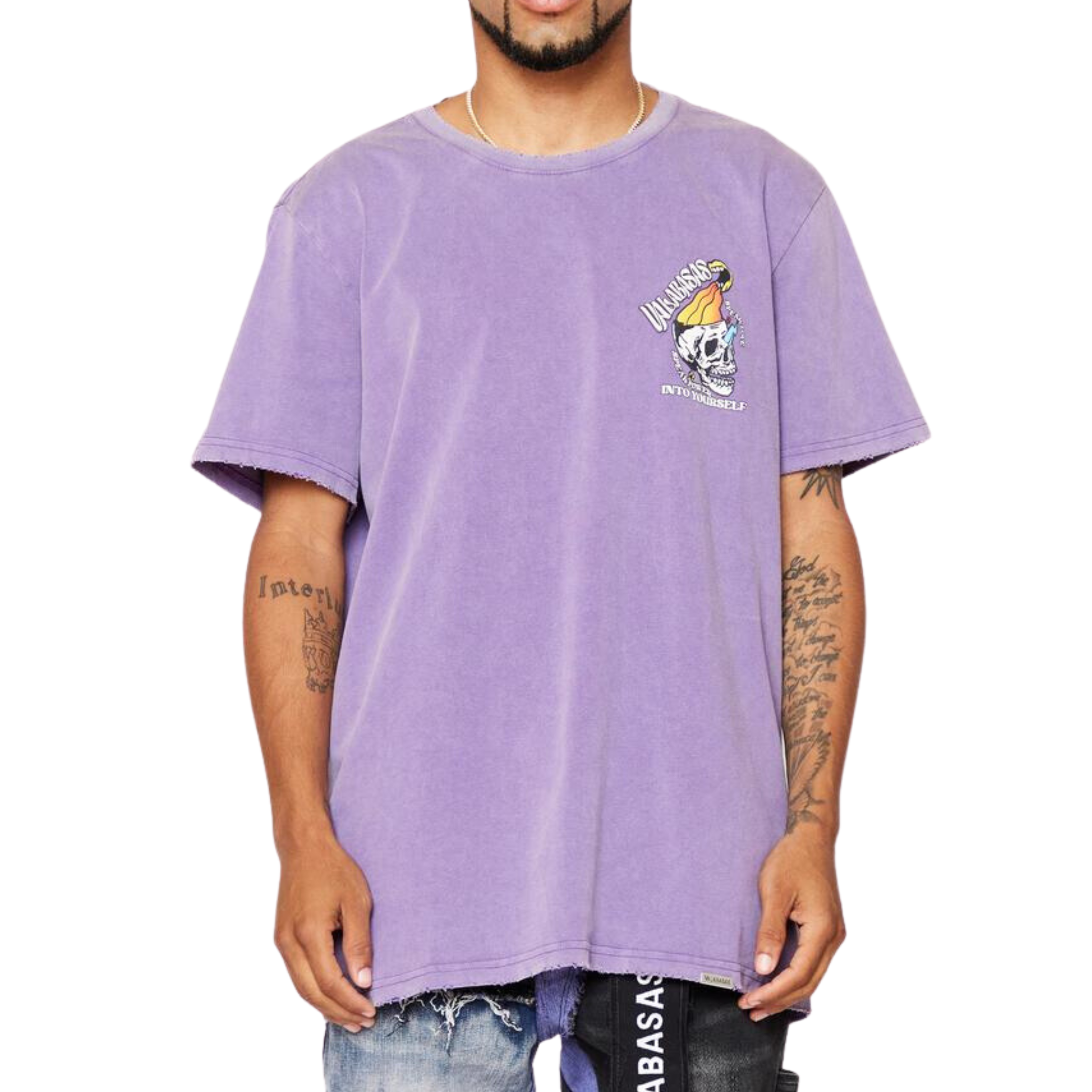 Valabasas Speak Good Tee (Vintage Purple) - VLBS90061 - VALABASAS