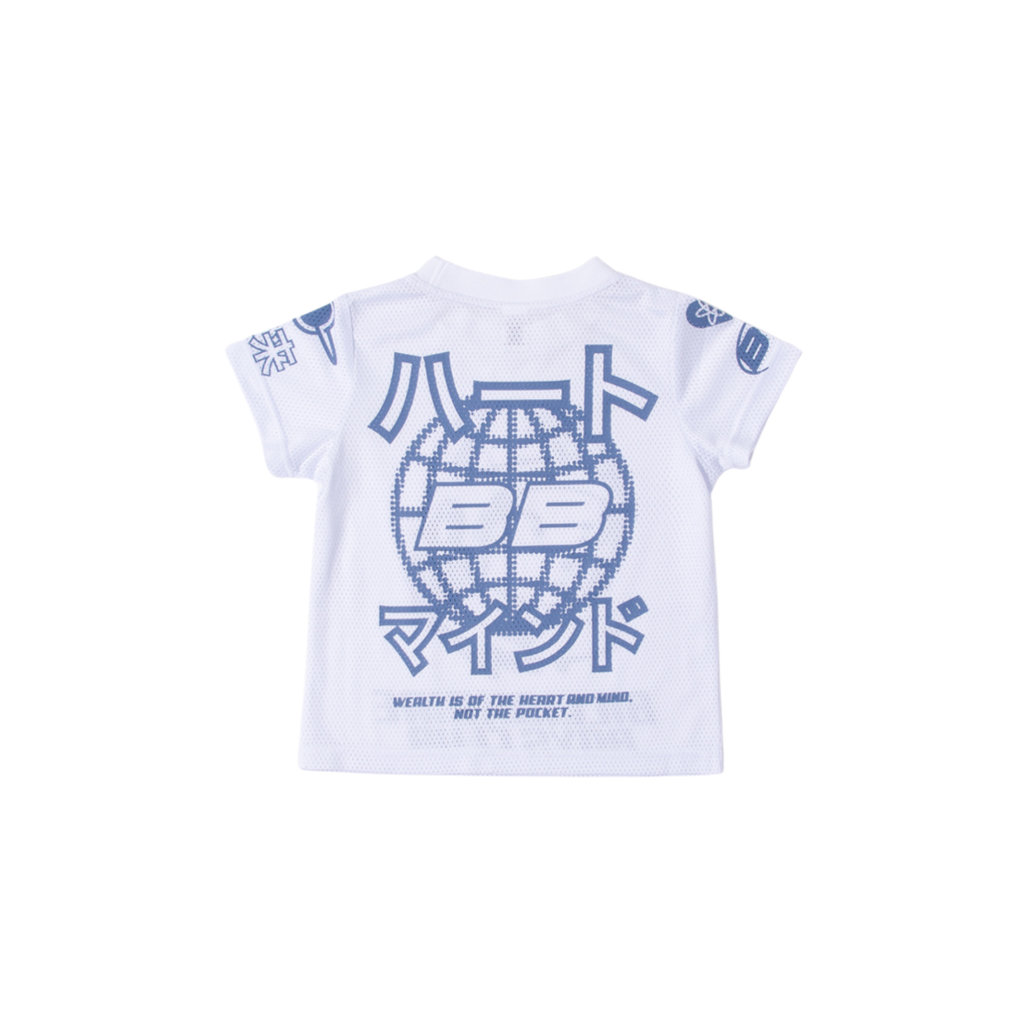 Kids Billionaire Boys Club BB Pilot SS Knit (White)