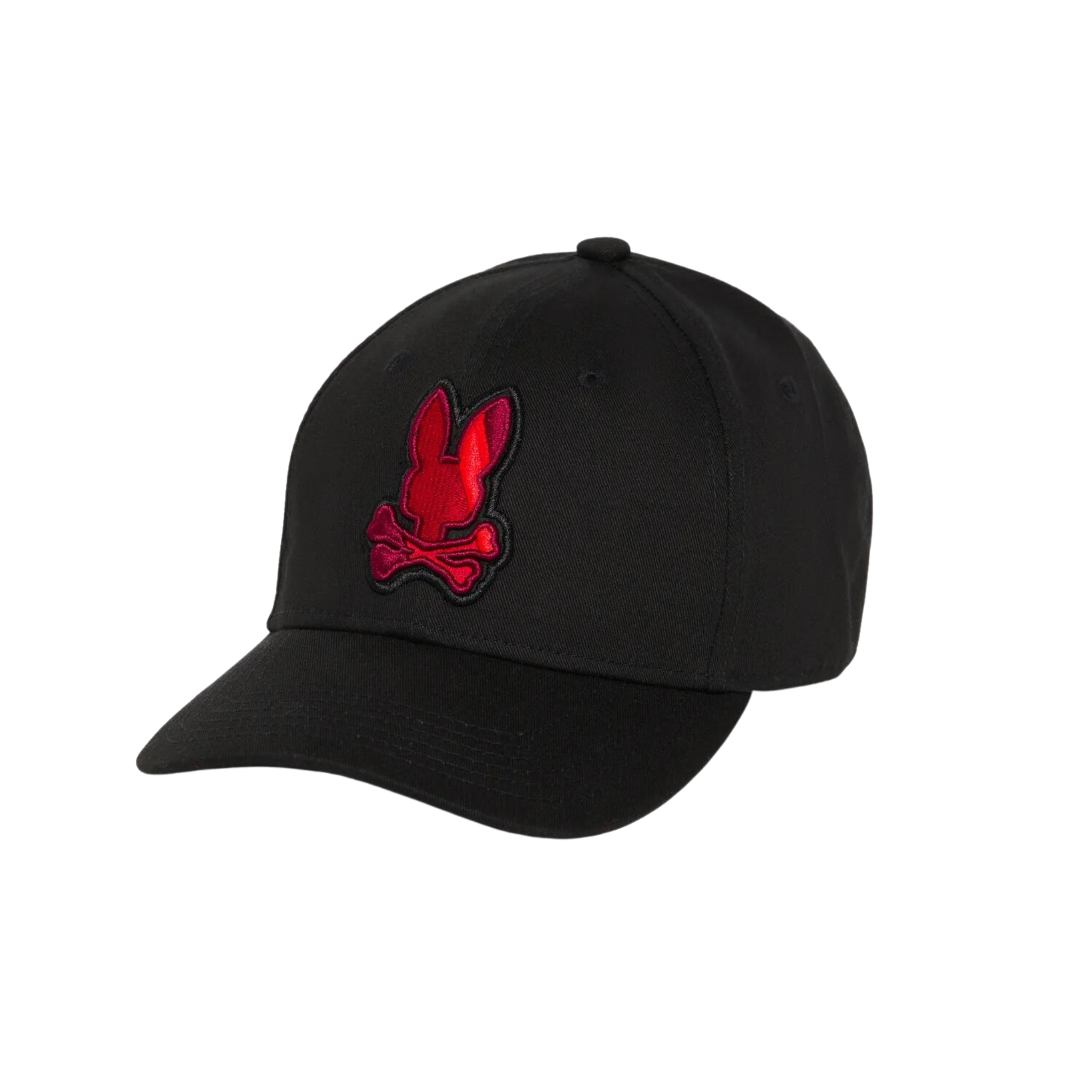 Psycho Bunny Apple Valley Baseball Cap (Black) - Psycho Bunny