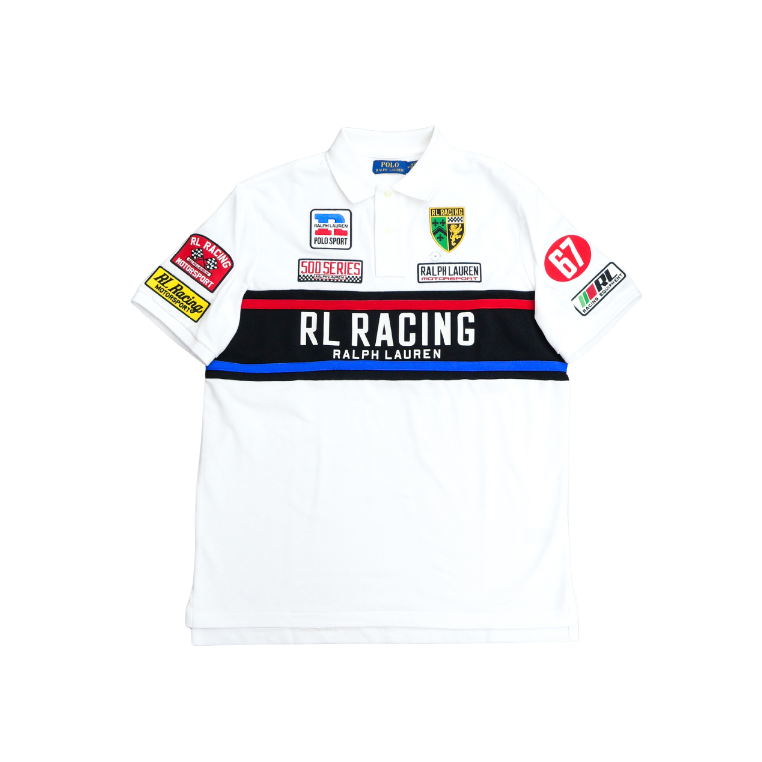 Polo Ralph Lauren Classic Fit Mesh Graphic Polo Shirt - Polo Ralph Lauren