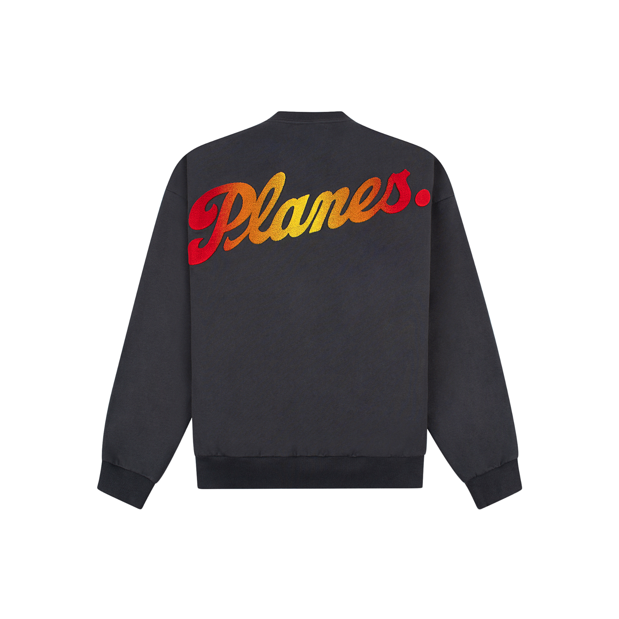 Paper Planes Relaxed Sunset Crewneck (Washed Black)