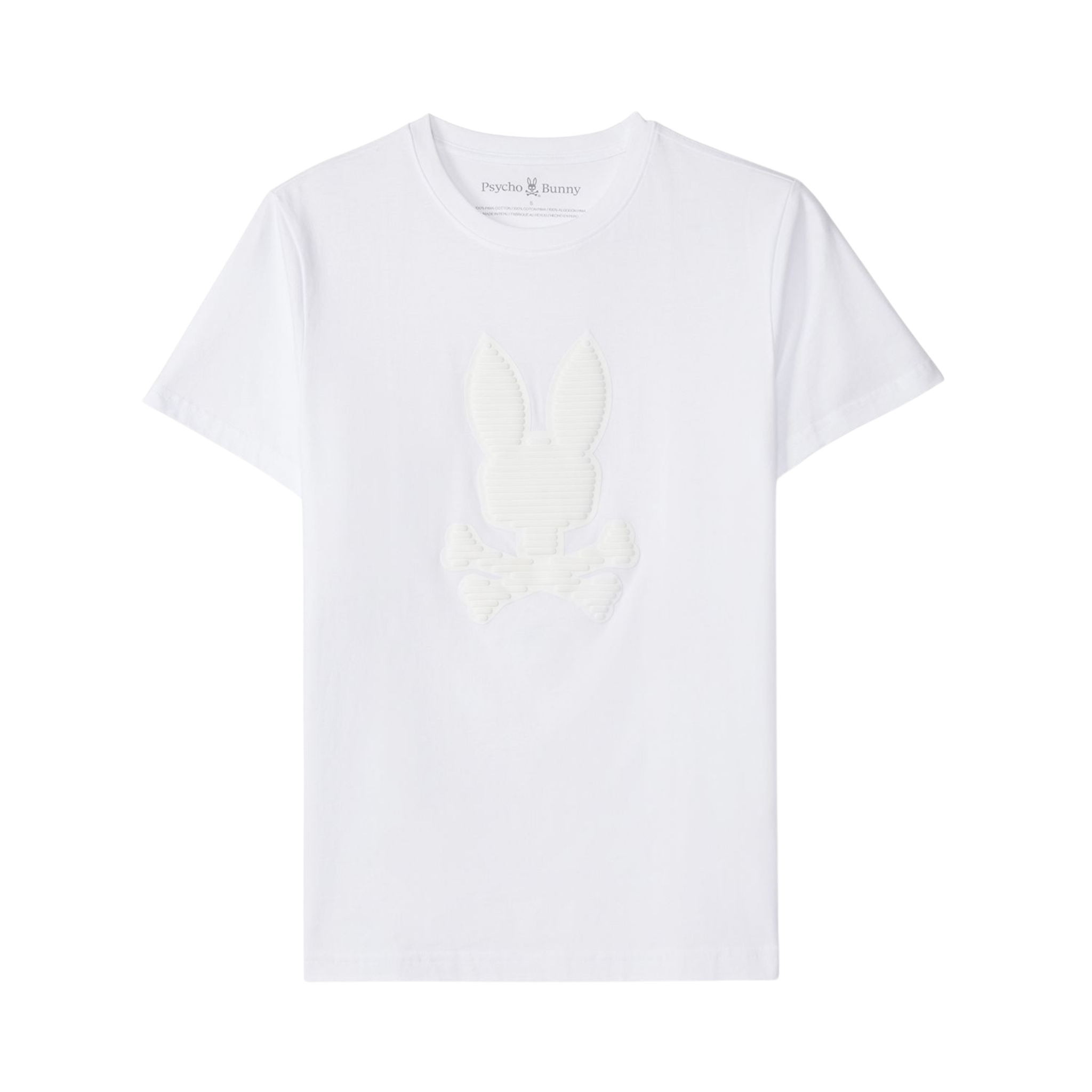 Psycho Bunny Kingston Graphic Tee (White)