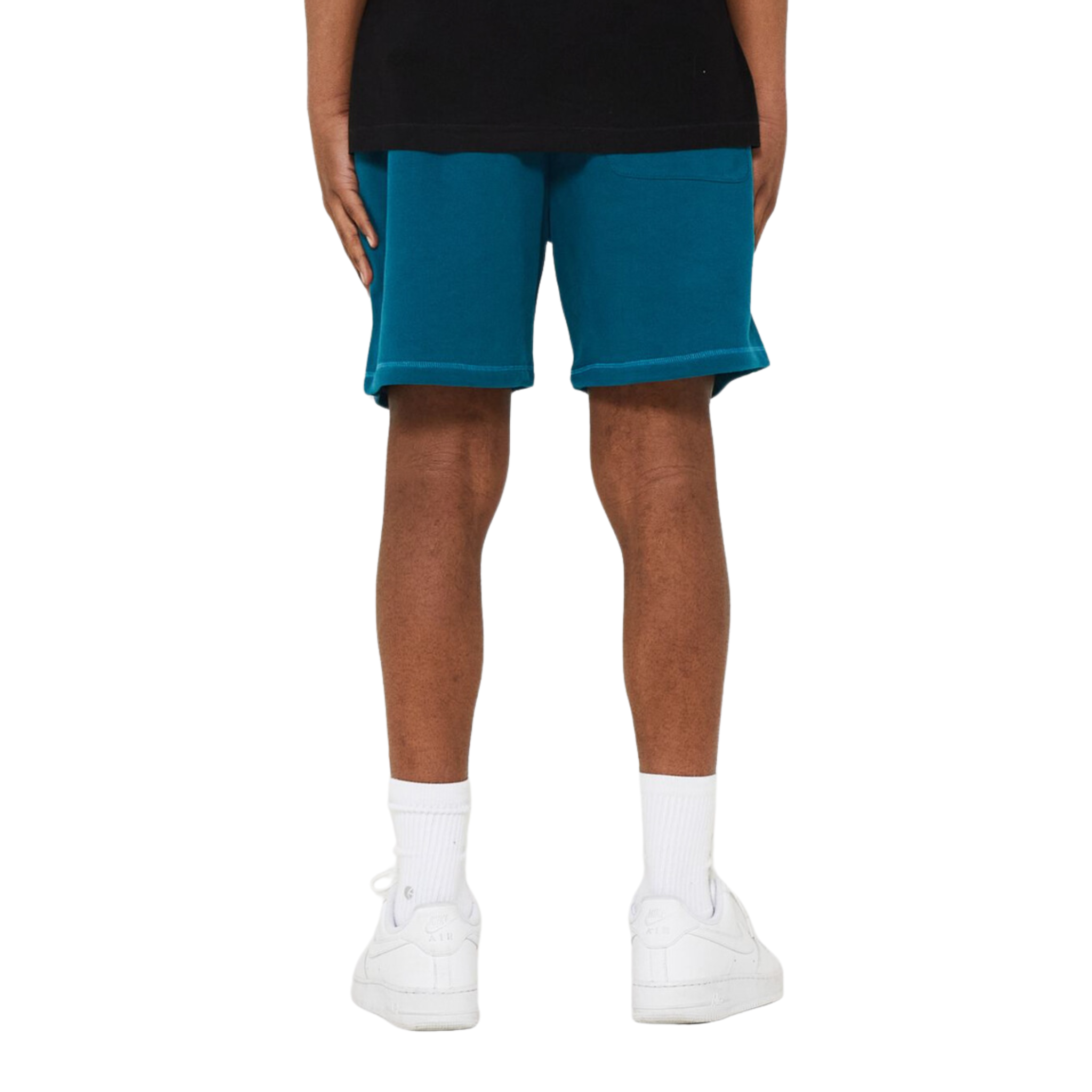 Memory Lane Outlaw Sweatshorts (Dark Aqua) - Memory Lane