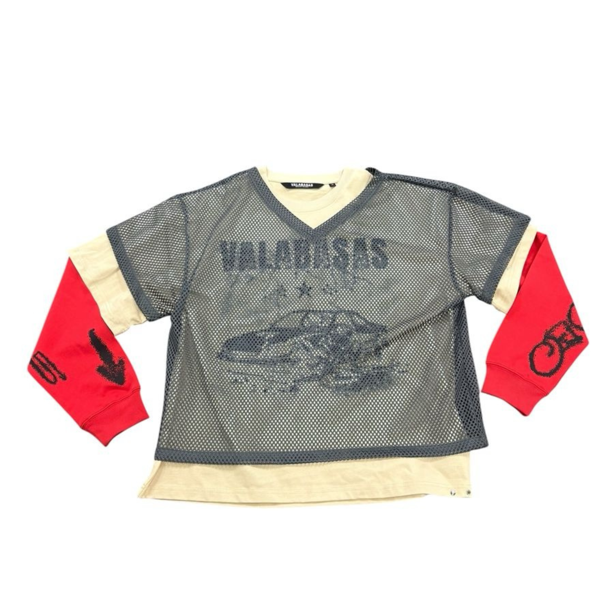 Valabasas "Marvel" Double Layered Tee - VALABASAS