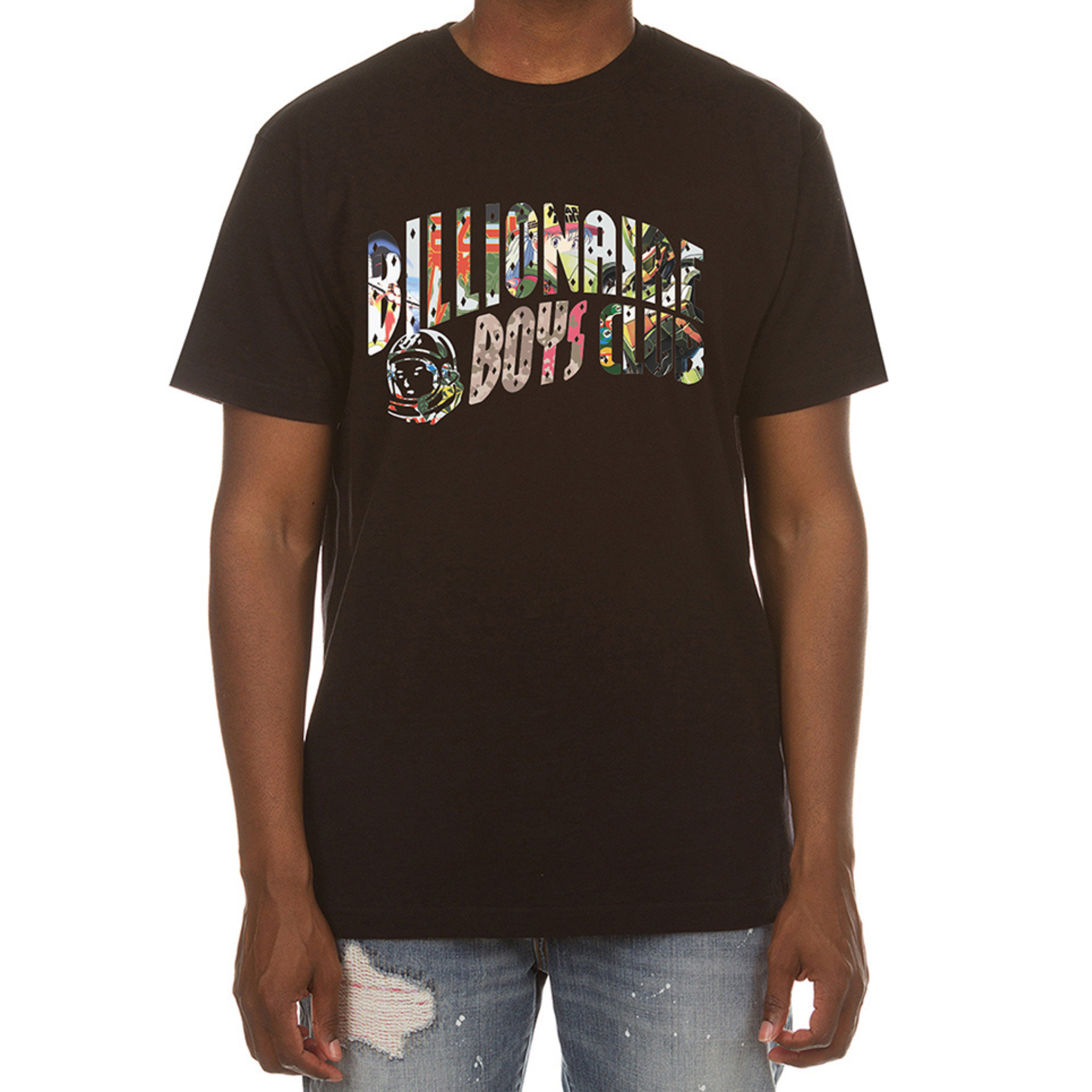 Billionaire Boys "Curve Collage" SS Tee (Black) - Billionaire Boys Club