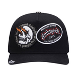 Godspeed OG Dual Patch Trucker Hat (Black)