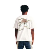 Memory Lane Scatter Logo Tee (White)