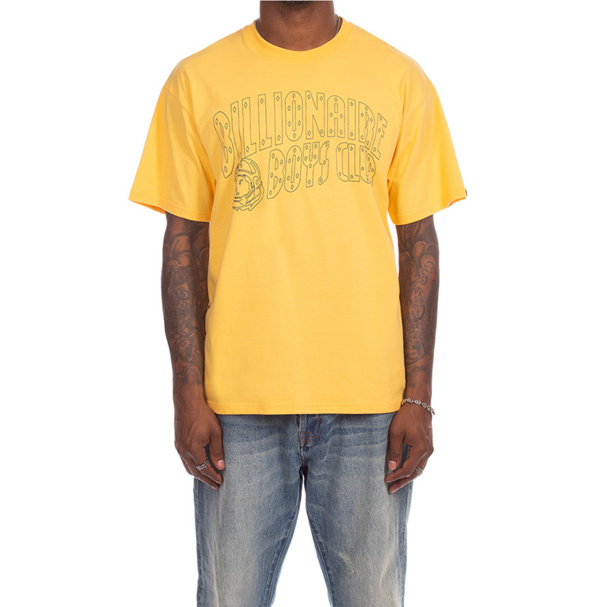 Billionaire Boys "Stores" SS Tee (Pale Marigold) - Billionaire Boys Club