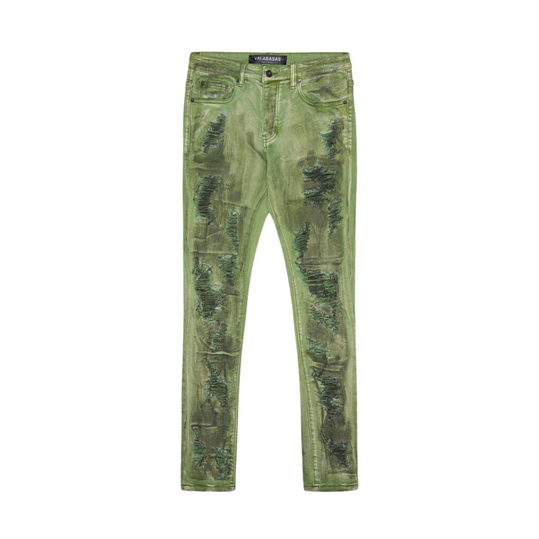 Valabasas "Harvest" Skinny Jean (Green Wash)