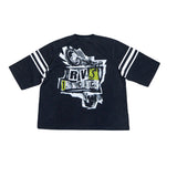 Rvs Labs "Noon" 3/4 T-shirt (Black) - Rvs Labs
