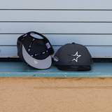 New Era Houston Astros Astrodome 9FIFTY A-Frame Snapback-(Charcoal/Black) - New Era