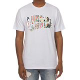 Billionaire Boys "Curve Collage" SS Tee (White) - Billionaire Boys Club