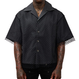 Valabasas "Endless Road" Button Down (Black) - VALABASAS